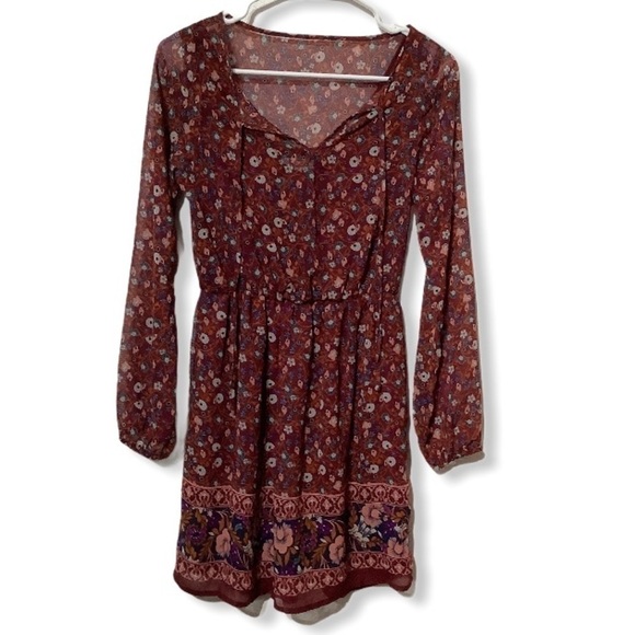 MUDD -Sz XS - two layer floral dress ☀️ - Picture 3 of 5